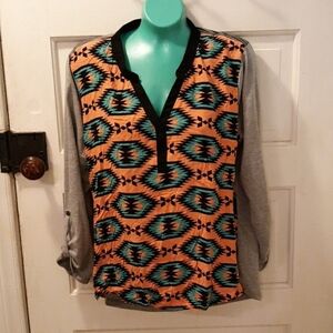 Kiss & Cry XL blouse